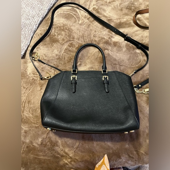 Michael Kors Selma Large Tote - Black Saffiano Leather - Picture 3 of 7